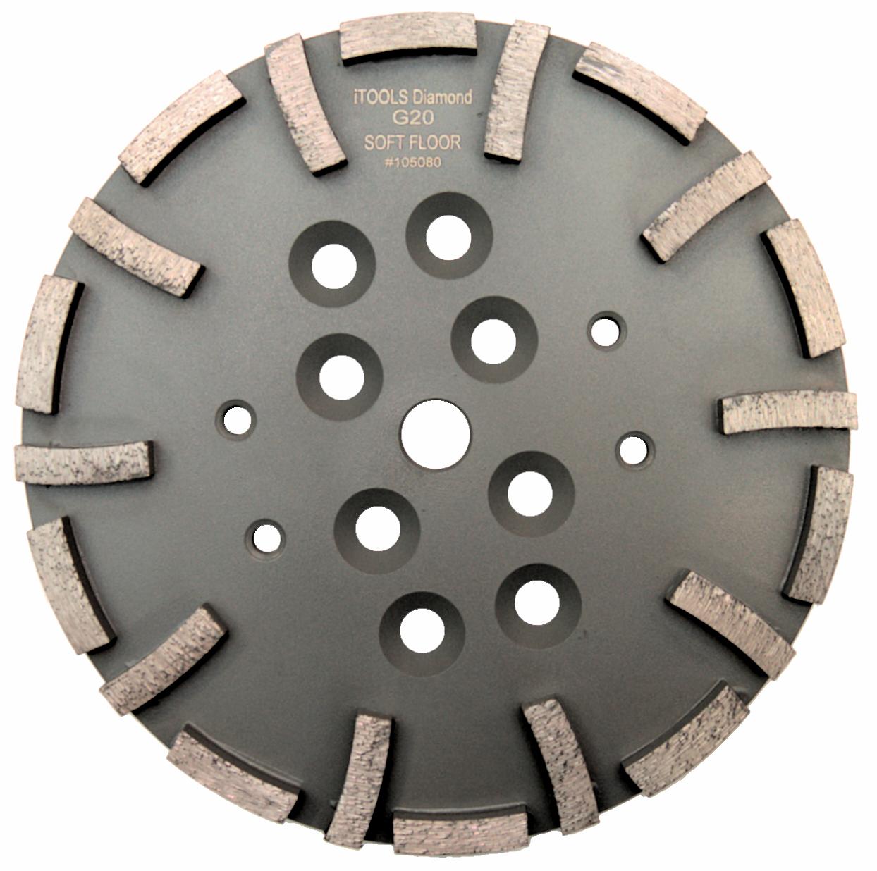 Sanding disc diamond, G20 SF gray, Ø250