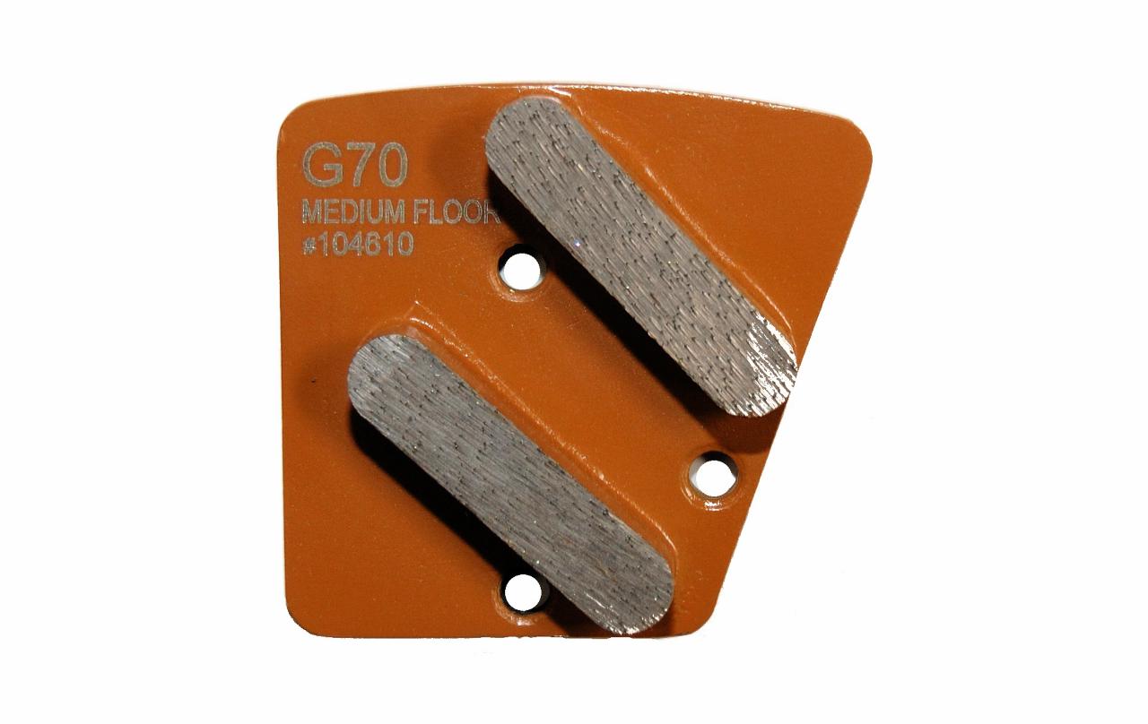 Segment diamond, G70 MF orange, 5 pcs.