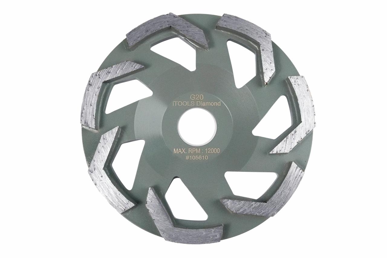 Cup wheel diamond, G20 S gray, Ø125