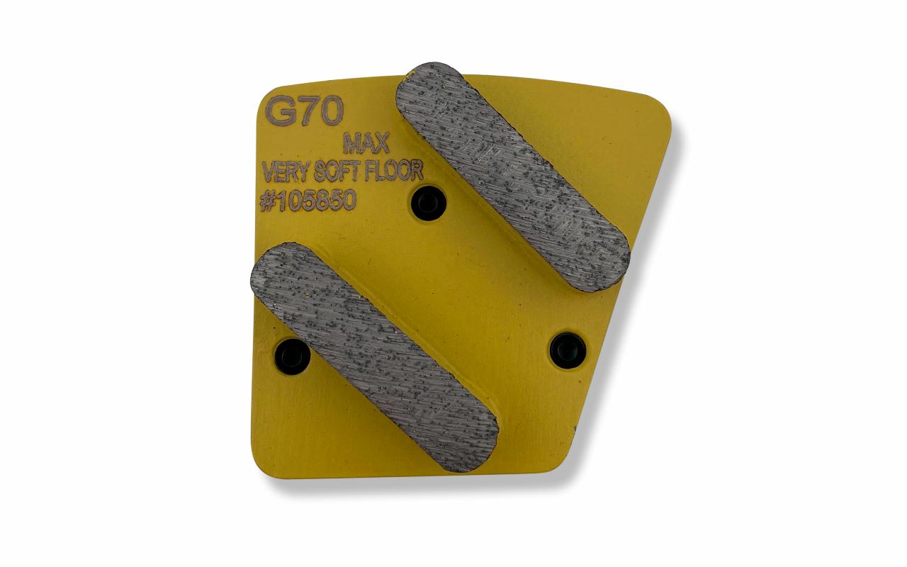 Segment diamond, G70max VSF yellow, magnet