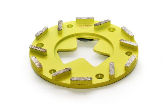 Sanding disc for HTC, G20 VSF yellow, Ø230