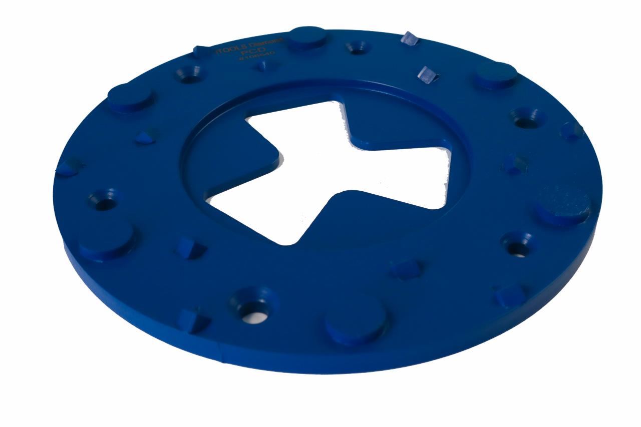 Sanding disc for HTC, PCD Razor X blue, Ø230