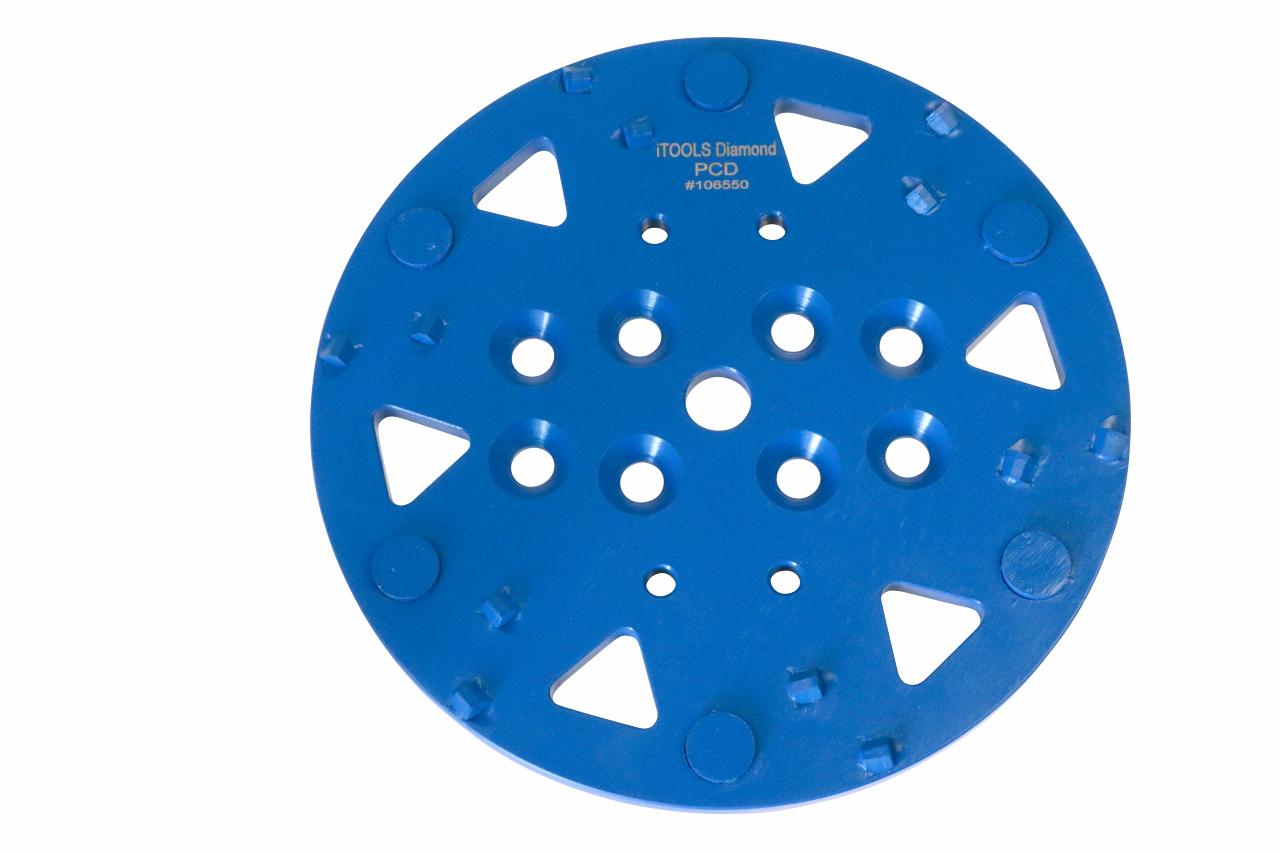 Sanding disc PCD Razor, blue, Ø250