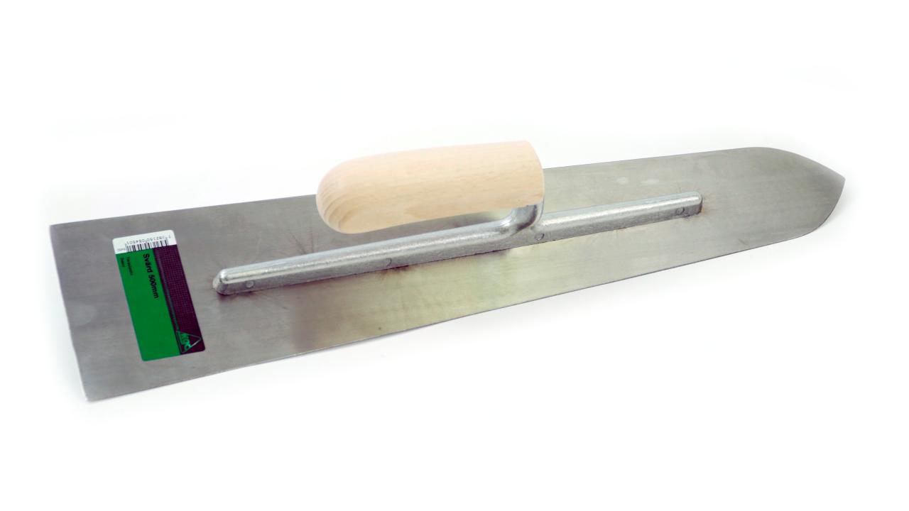 Bull nosed trowel, 50 cm