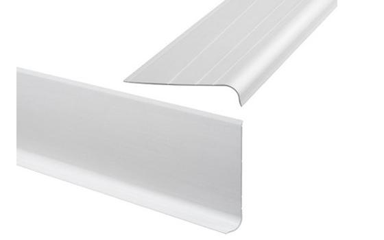 Coved molding, white PVC, W30/H150mm R20, 1 meter