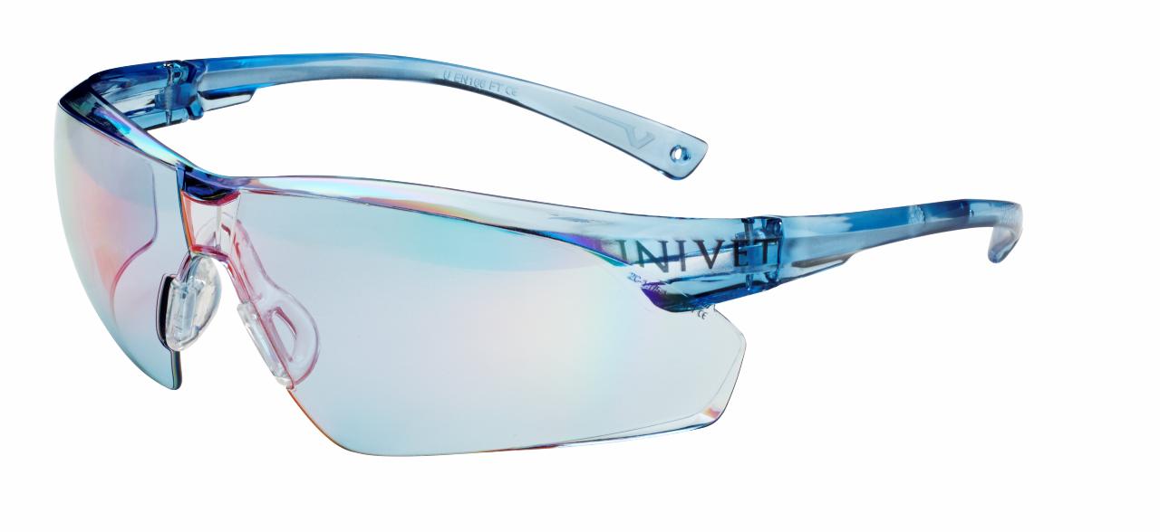 Safety glasses UNIVET 505UP, blue