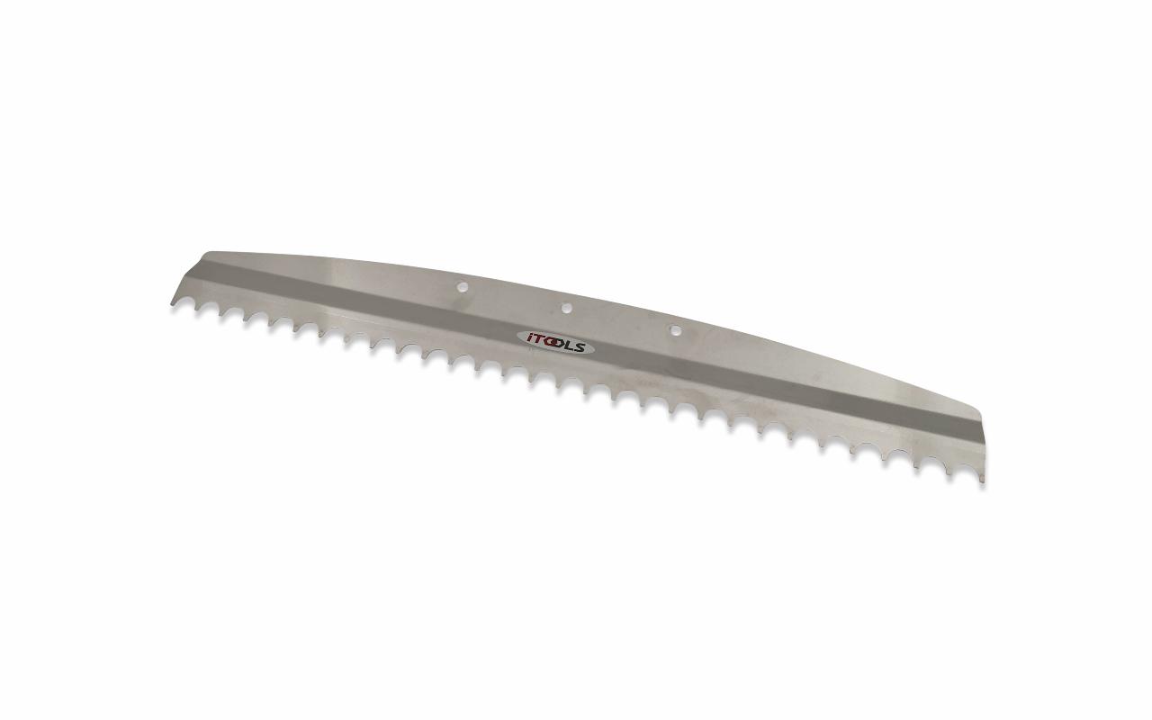 Notched trowel 9 mm, 60 cm