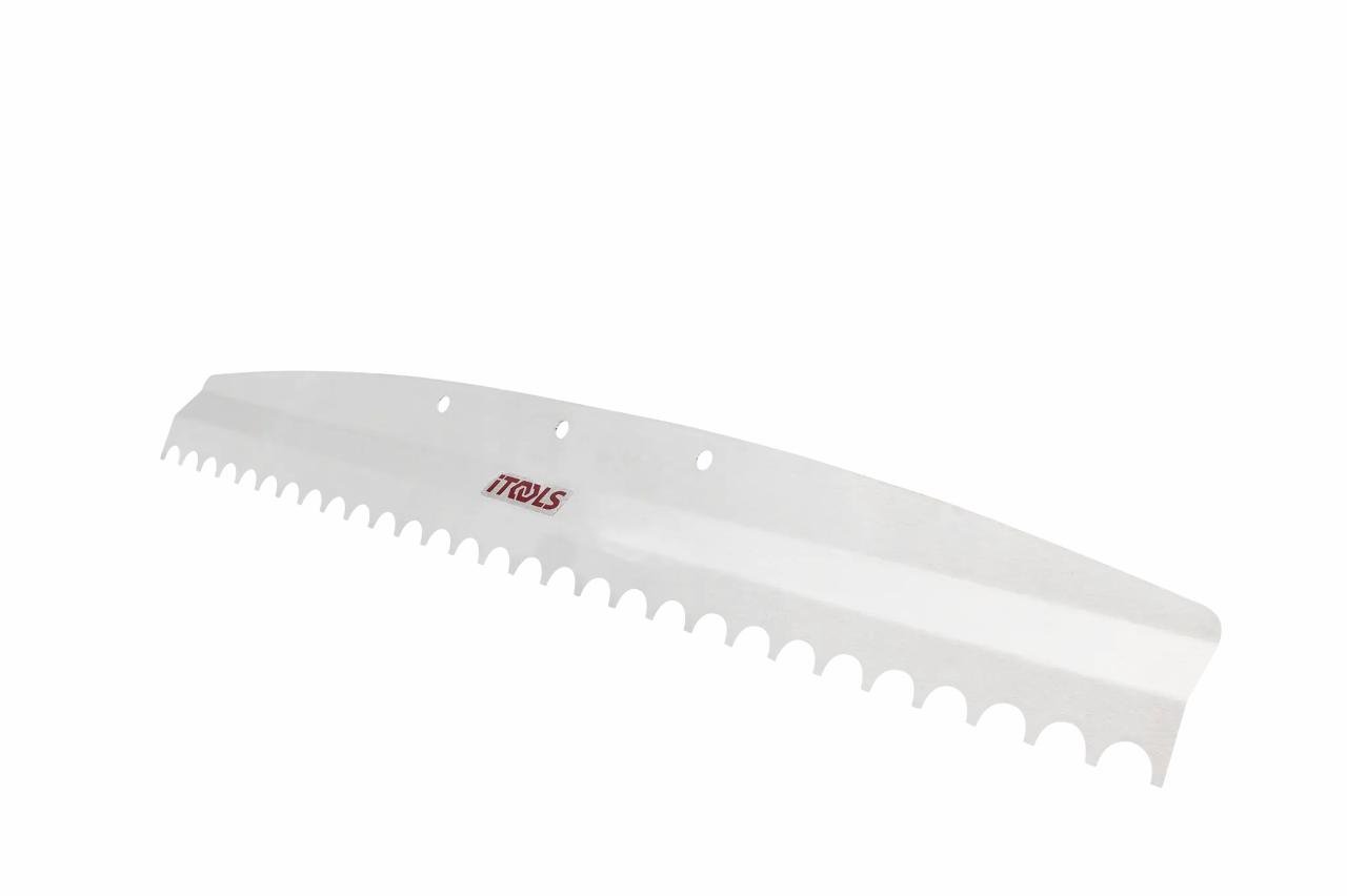Notched trowel 9 mm, 60 cm